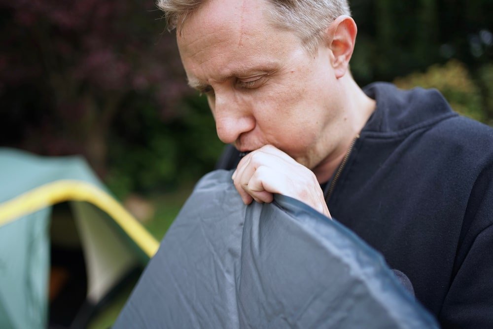 how to blow up an inflatable mattress without a pump