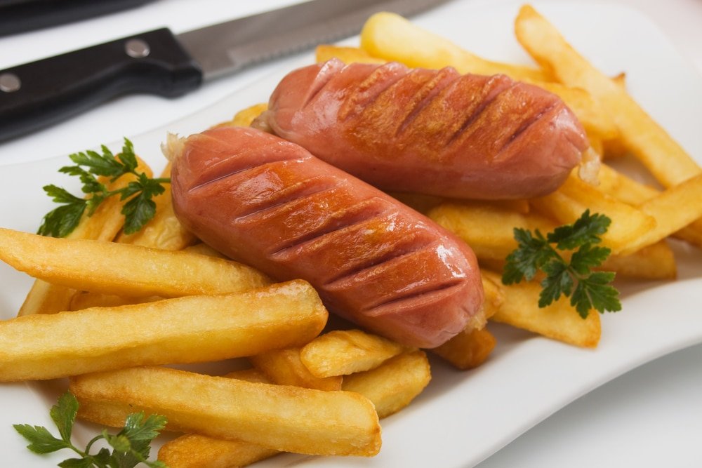 how to cook sausages in a deep fat fryer
