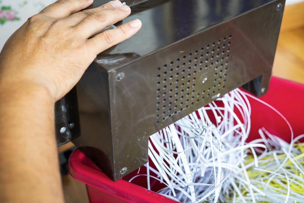 how to dispose of paper shredders