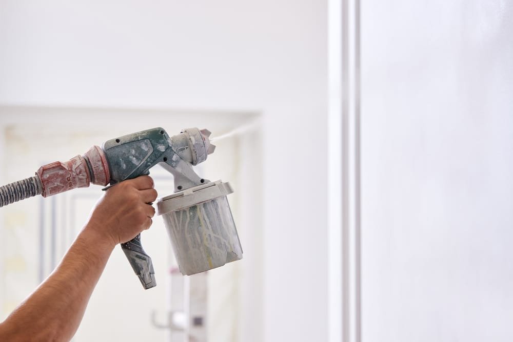 how to paint a popcorn ceiling