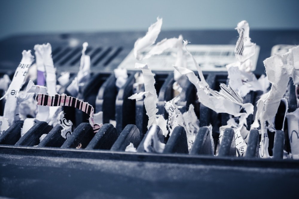 why is my paper shredder not working
