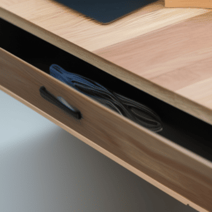 Floating desk drawer