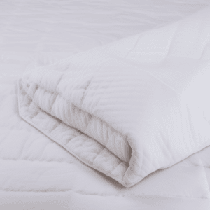 Folded weighted blanket