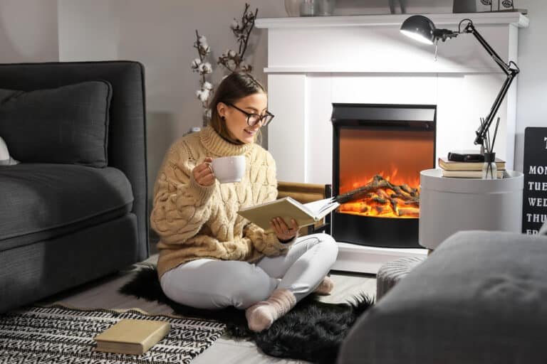 How Much Electricity Does an Electric Fireplace Use in the UK