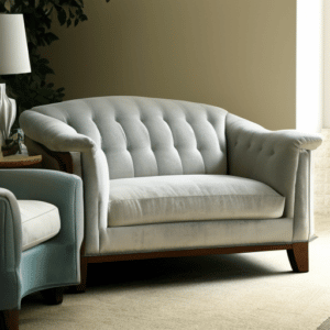 Newly-cleaned upholstery