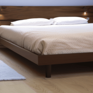 Well-maintained bed