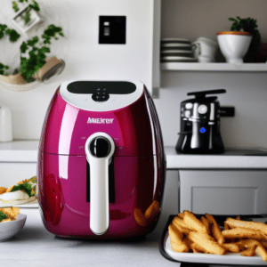 cooking potato chips using an air fryer