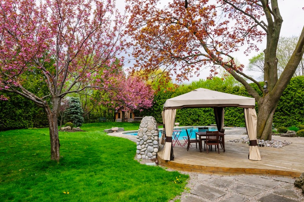 how to clean a gazebo