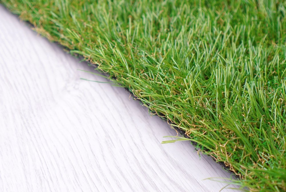 how to get creases out of artificial grass