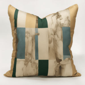 A colourful renaissance pillow