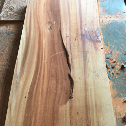A piece of wood slab