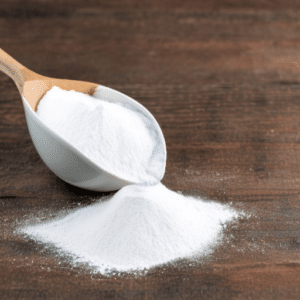A spoon full of baking soda