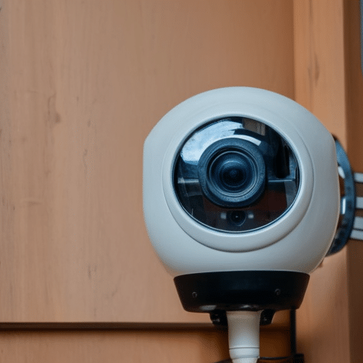 A wireless CCTV camera