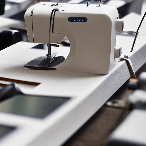An electric sewing machine