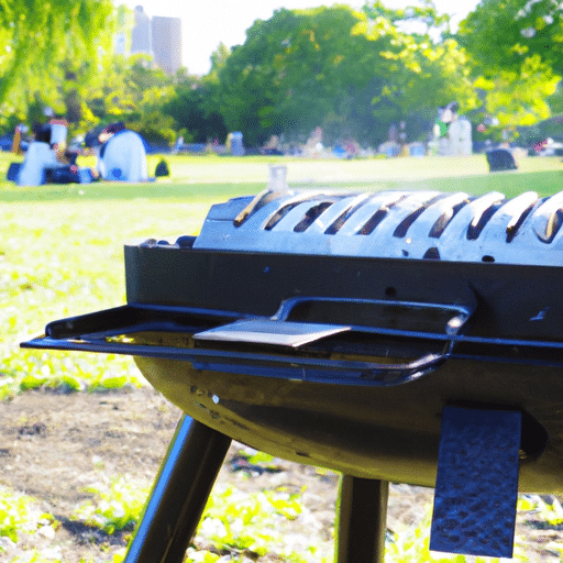 Charcoal BBQ at the park
