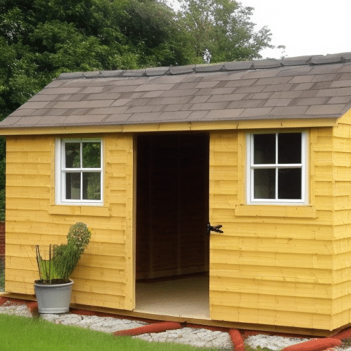 Customized garden shed