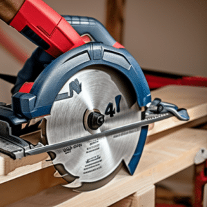 Cutting wood using an electric cutting device