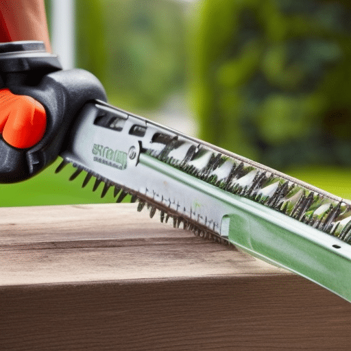 Disposing an old hedge trimmer