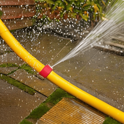 Garden hose leaking