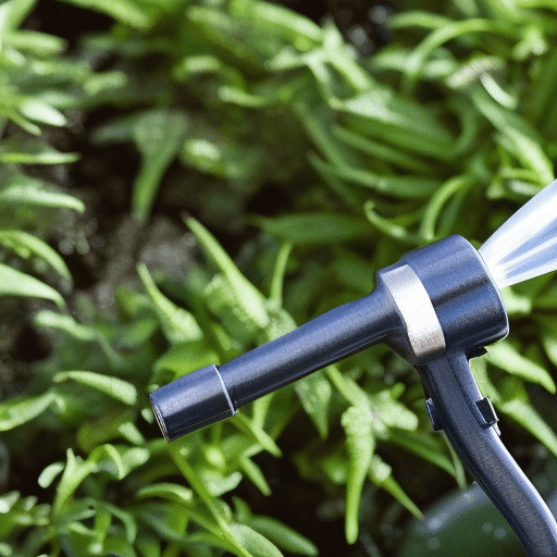 Garden hose nozzle
