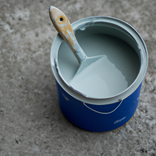 Gray masonry paint