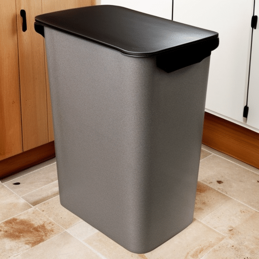 Kitchen bin with cover