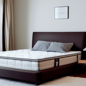 Mattress in bed