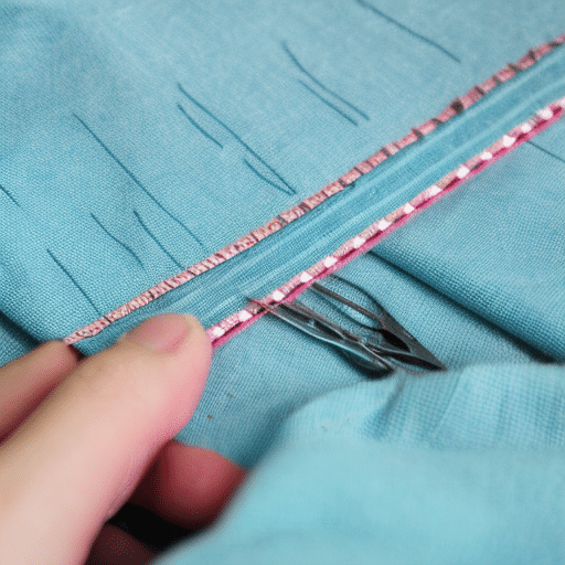 Straight stitching