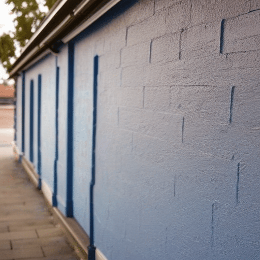 Texture-painted wall