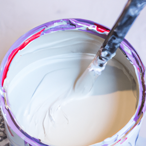 White masonry paint