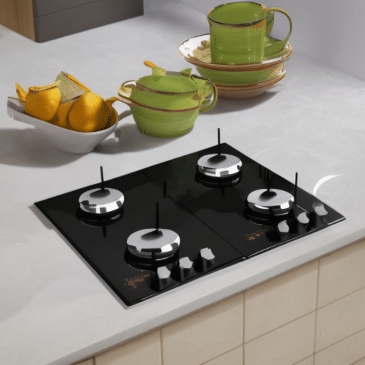 a clean kitchen area