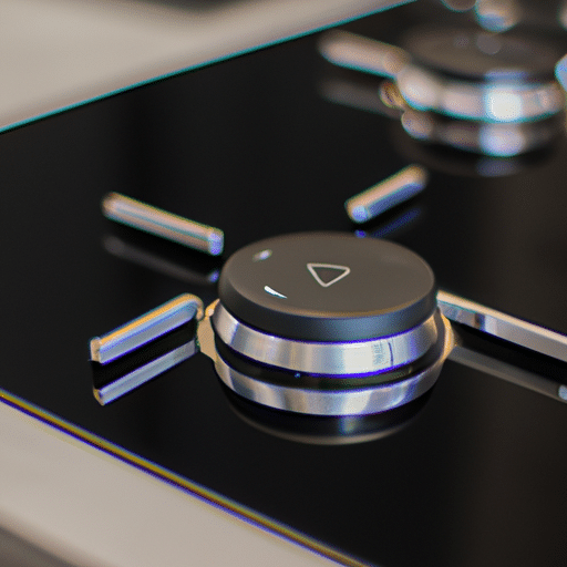 a close up of a kitchen appliance burner