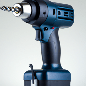 a cordless power drill