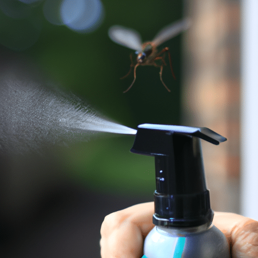 a spraying bottle