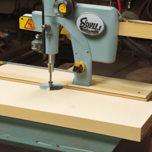 a vintage electric machine for making bevelled cuts