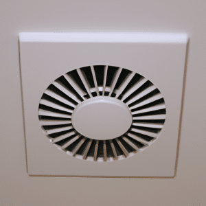 a white device to exctract air out