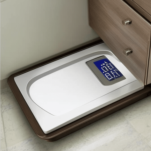 a white equipment inside the open drawer