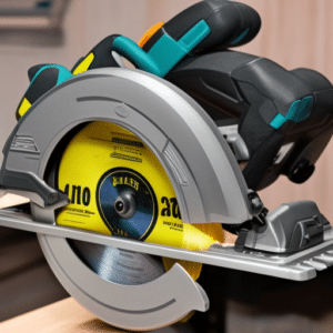 an electric cutter with its safety features