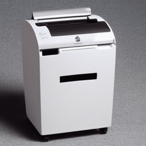 an electric shredding machine