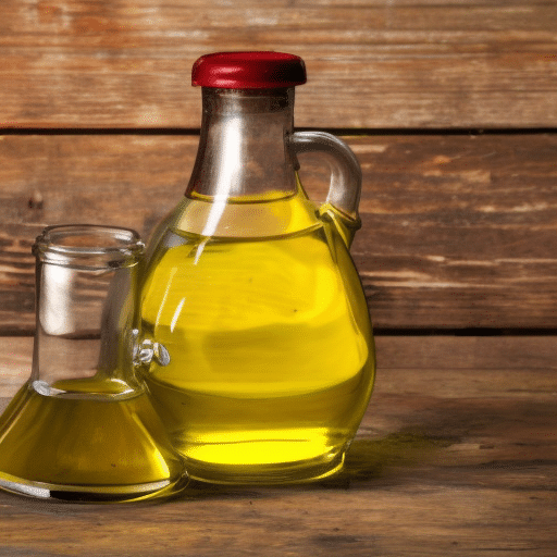 bottles of kitchen grease