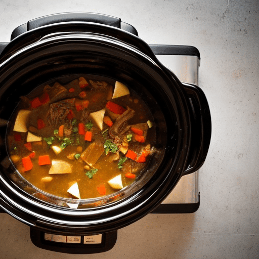cooked soup for dinner