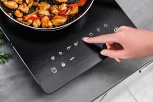 cooking a dish