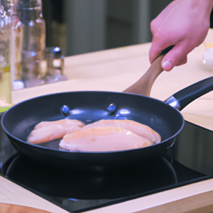 cooking using electric stove