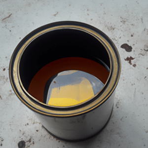 decking oil in the can