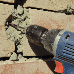 drilling masonry using sds drill