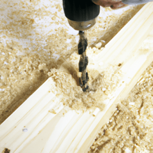 drilling thin wood