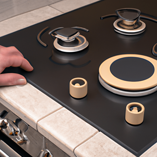 fixing a kitchen appliance
