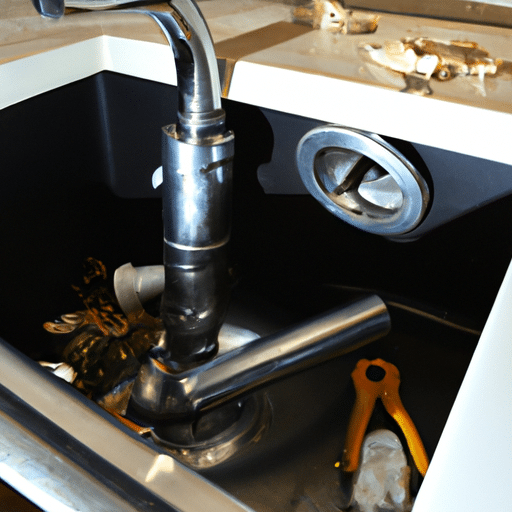 fixing the sink