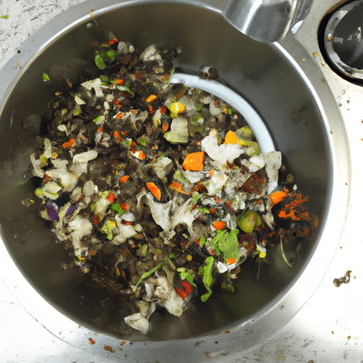 food scrap bits