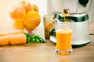 fresh carrot juice